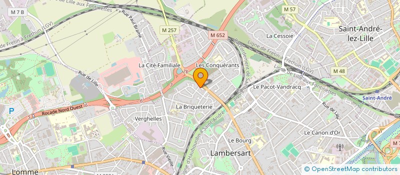 localisation de l'entreprise ROADMAPPER à LAMBERSART