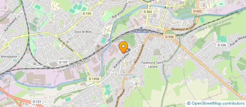 localisation de l'entreprise ROADRED  LOUVROIL