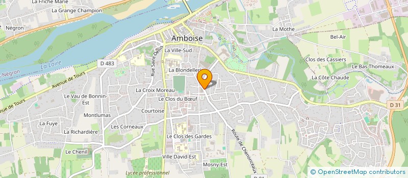 localisation de l'entreprise ROADSALEM à AMBOISE