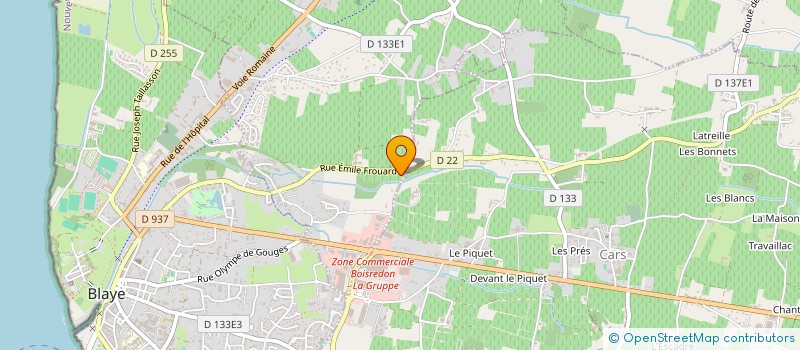 localisation de l'entreprise ROADSTER  SAINT-MARTIN-LACAUSSADE