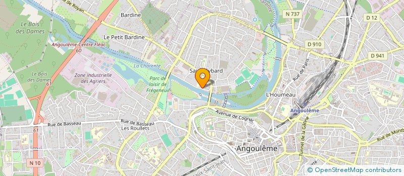 localisation de l'entreprise ROADSTER ANGOULEME CLASSIC à ANGOULEME