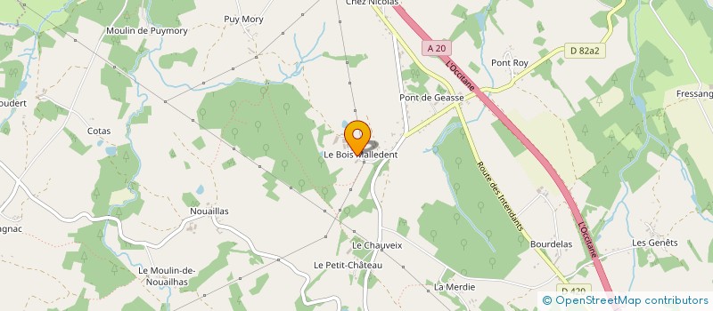 localisation de l'entreprise ROADSTERS 87 à VICQ-SUR-BREUILH