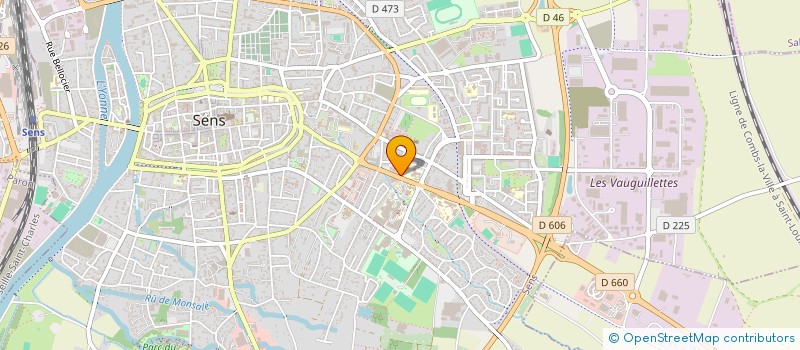 localisation de l'entreprise ROADSTERS CLUB DE SENS à SENS