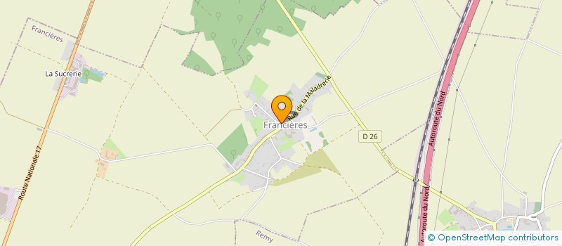 localisation de l'entreprise ROADTRIP 4L  MOYVILLERS