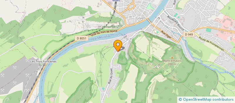 localisation de l'entreprise ROADYGIV  RANCENNES