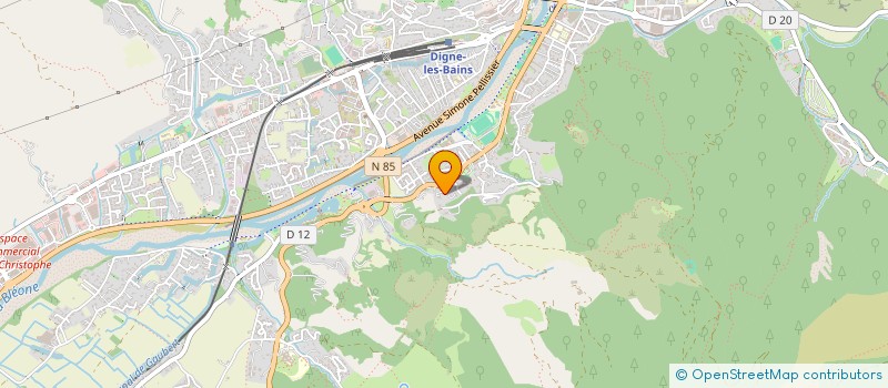 localisation de l'entreprise ROAL à DIGNE-LES-BAINS