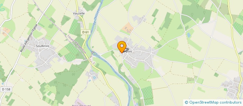 localisation de l'entreprise ROALBA  SAINTE-VERGE