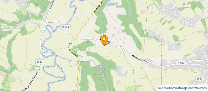 localisation de l'entreprise ROALDA VACANCES  MERVILLE