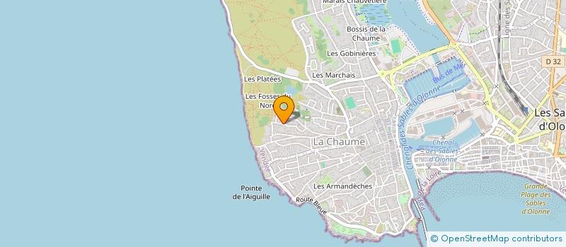 localisation de l'entreprise ROALEM à LES SABLES D'OLONNE