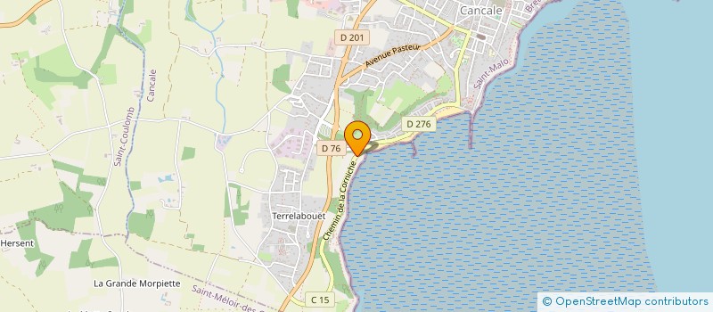 localisation de l'entreprise ROANAE  CANCALE