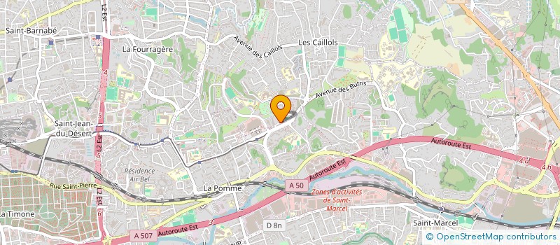 localisation de l'entreprise ROANDAL à MARSEILLE