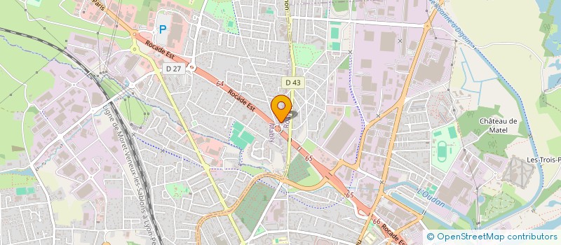 localisation de l'entreprise ROANNOR à ROANNE