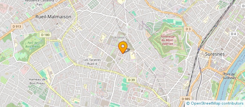 localisation de l'entreprise ROAS BUSINESS SERVICE à RUEIL-MALMAISON