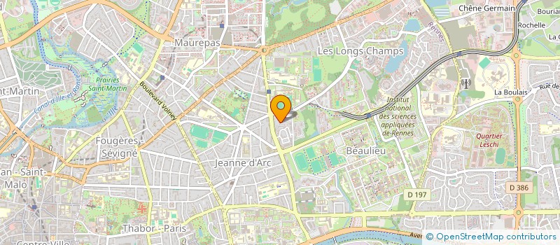 localisation de l'entreprise ROASIOS  RENNES