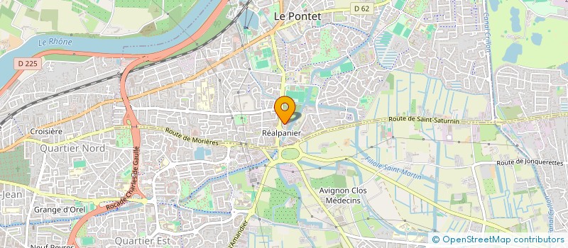 localisation de l'entreprise ROAST CAFE FRENCH STEAKHOUSE  LE PONTET