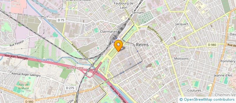 localisation de l'entreprise ROAST DEVELOPPEMENT  REIMS