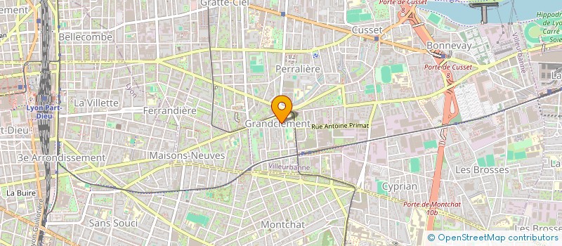 localisation de l'entreprise ROASTERS UNITED  VILLEURBANNE