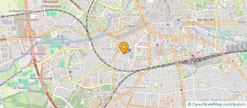 localisation de l'entreprise ROAZH  RENNES