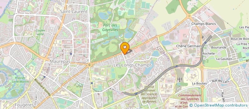 localisation de l'entreprise ROAZHON CAB  RENNES