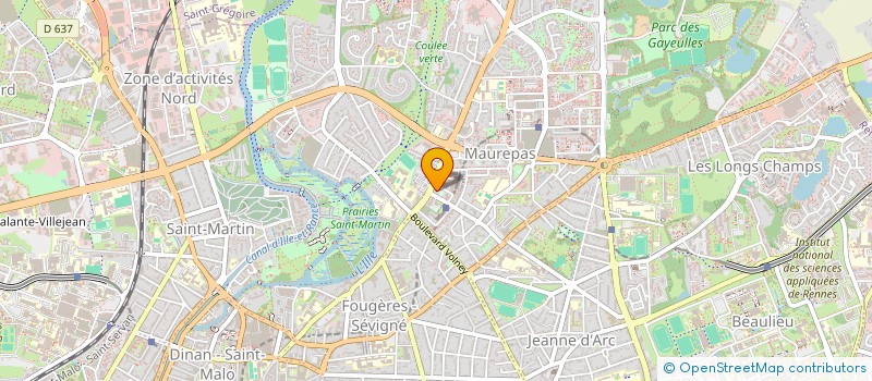 localisation de l'entreprise ROAZHON CRICKET CLUB  RENNES