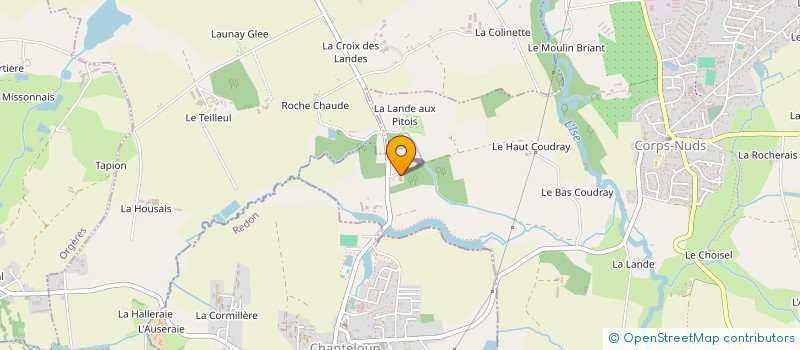 localisation de l'entreprise ROAZHON DRIVE  CORPS-NUDS