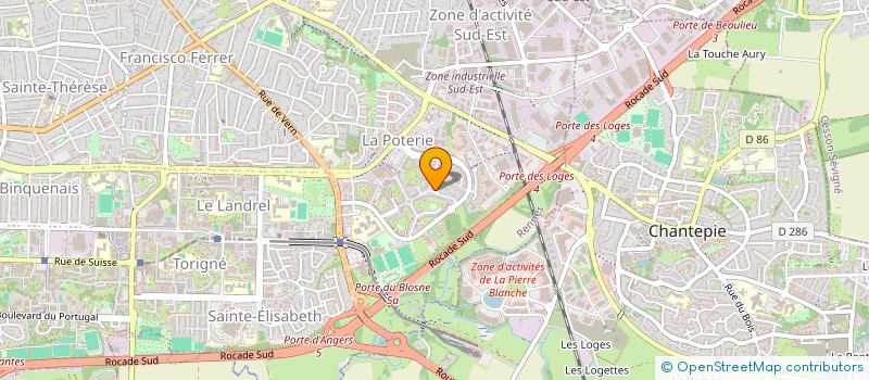 localisation de l'entreprise ROAZHON KOPP  RENNES