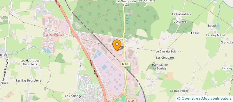 localisation de l'entreprise ROAZHON URGENCES  VERN-SUR-SEICHE