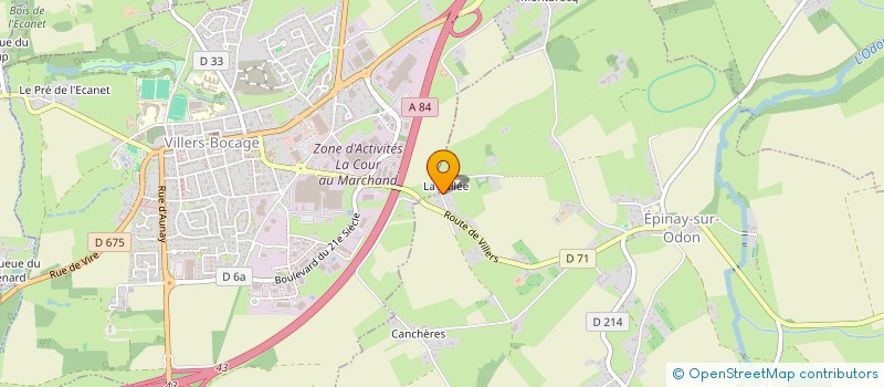 localisation de l'entreprise ROAZON  MONTS-EN-BESSIN