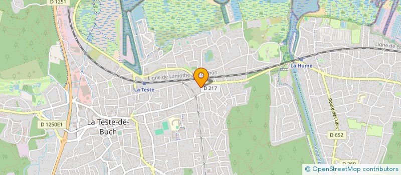 localisation de l'entreprise ROB  LA TESTE-DE-BUCH