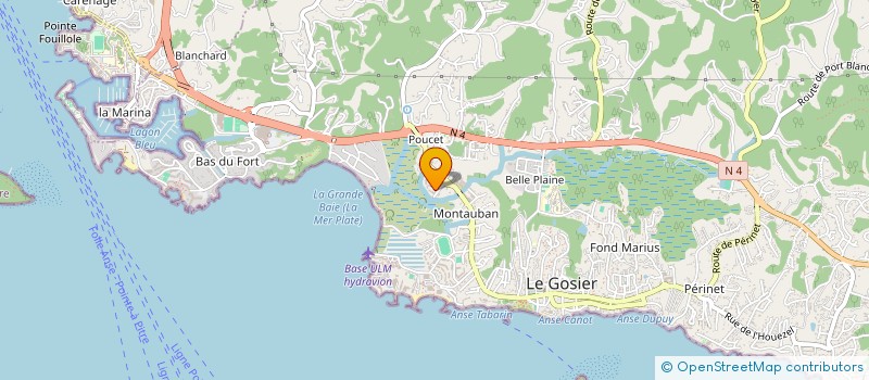 localisation de l'entreprise ROB CARS SERVICES  LE GOSIER