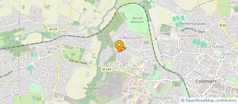 localisation de l'entreprise ROB FINANCIERE à COLOMIERS