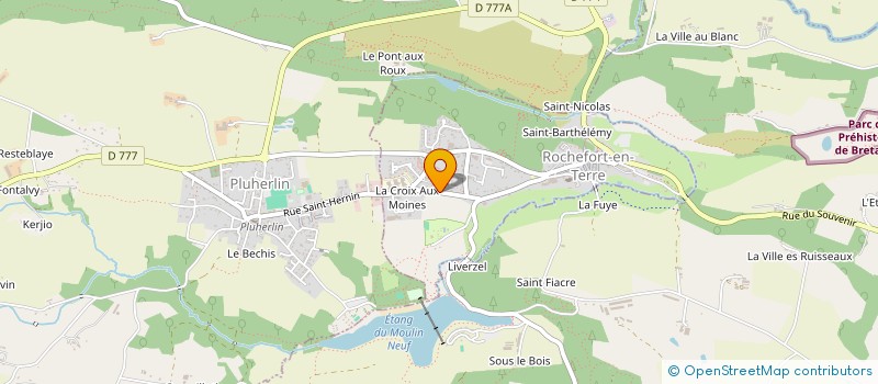 localisation de l'entreprise ROB GARAGE  ROCHEFORT-EN-TERRE