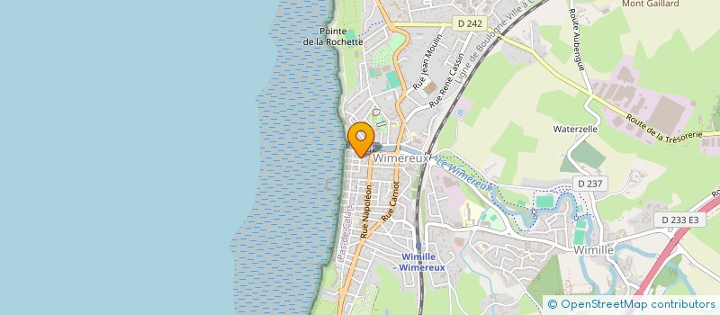 localisation de l'entreprise ROB.IMMO  WIMEREUX