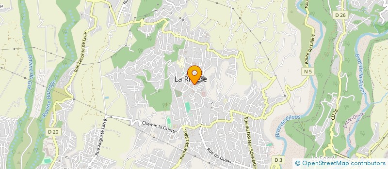 localisation de l'entreprise ROB IMMO à SAINT-LOUIS