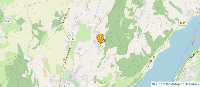 localisation de l'entreprise ROB'IMMOBILIER  VILLAGES DU LAC DE PALADRU