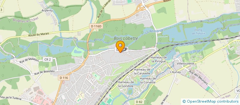 localisation de l'entreprise ROB'S MAINTENANCE  BREUILLET