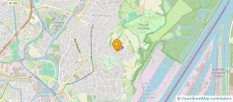 localisation de l'entreprise ROB22  STRASBOURG