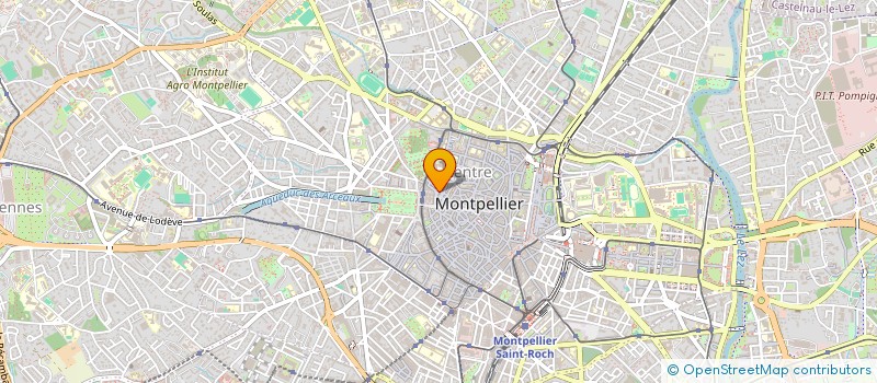 localisation de l'entreprise ROBA DU SUD à MONTPELLIER