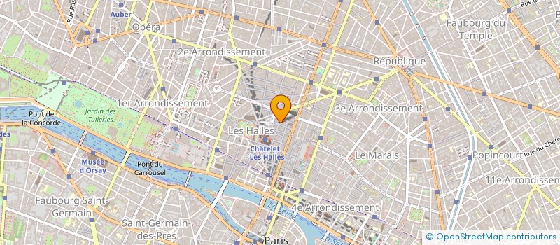 localisation de l'entreprise ROBAC à PARIS
