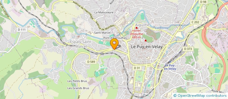 localisation de l'entreprise ROBAGE à LE PUY-EN-VELAY