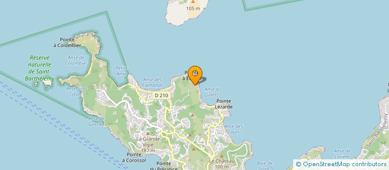 localisation de l'entreprise ROBAIR à SAINT BARTHELEMY