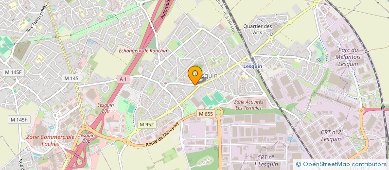 localisation de l'entreprise ROBAMATH à LESQUIN