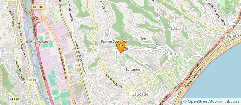 localisation de l'entreprise ROBANK HOOD à NICE