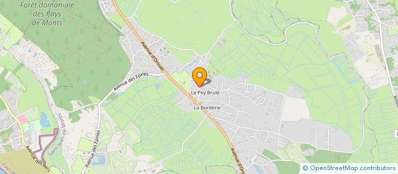 localisation de l'entreprise ROBANN  SAINT-JEAN-DE-MONTS