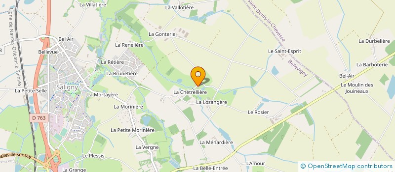 localisation de l'entreprise ROBAPPS à LA ROCHE-SUR-YON