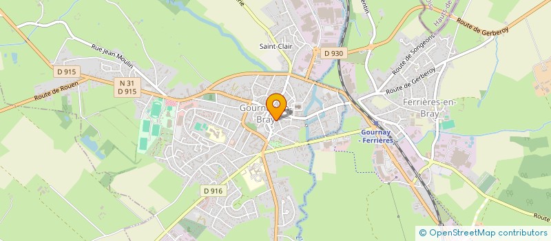 localisation de l'entreprise @ROBASE NETWORK  GOURNAY-EN-BRAY