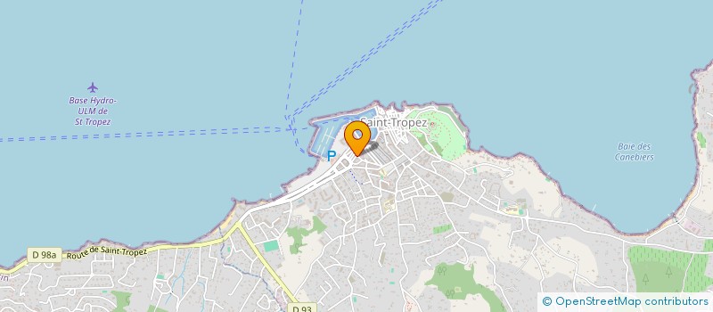 localisation de l'entreprise ROBAUT à SAINT TROPEZ