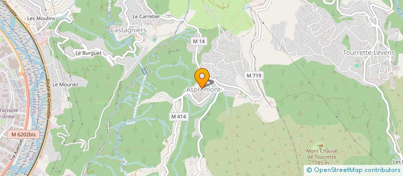 localisation de l'entreprise ROBAZUR à ASPREMONT