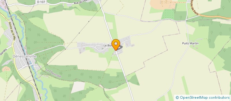 localisation de l'entreprise ROBBE  LA CHAUSSEE