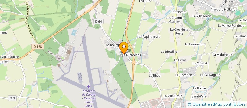 localisation de l'entreprise ROBBE-GUEGAN  PLEURTUIT